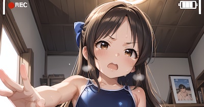 橘ありす強制スク水撮影会